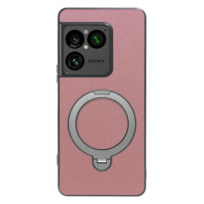 [ LOOF CASUAL MAG-RING Series ] Xperia 1 VIII XQ-GE44 SO-51G スマホケース 背面 ケース カバー ハードケース マグネット内蔵の薄型多機能リング付 スタンド [ Xperia 1 VIII ]