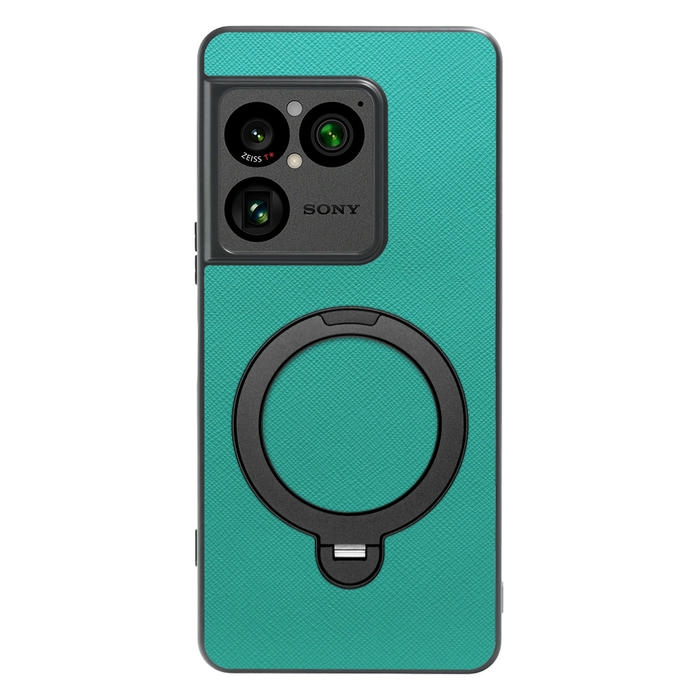 [ LOOF CASUAL MAG-RING Series ] Xperia 1 VIII XQ-GE44 SO-51G スマホケース 背面 ケース カバー ハードケース マグネット内蔵の薄型多機能リング付 スタンド [ Xperia 1 VIII ]