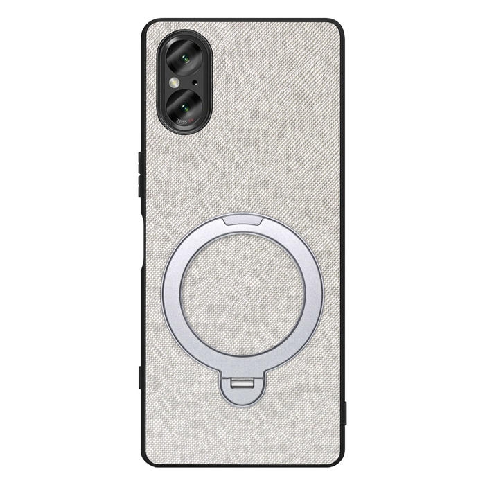 [ LOOF CASUAL MAG-RING Series ] Xperia 5 V SO-53D / SOG12 5V Xperia5V スマホケース 背面 ケース カバー ハードケース マグネット内蔵の薄型多機能リング付 スタンド [ Xperia 5 V ]
