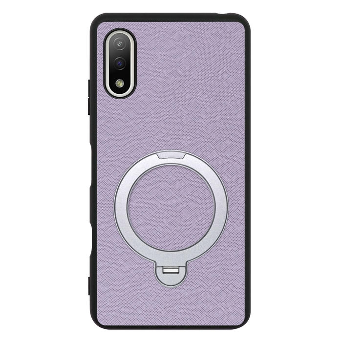 [ LOOF CASUAL MAG-RING Series ] Xperia Ace II SO-41B aceⅡ ace2 スマホケース 背面 ケース カバー ハードケース マグネット内蔵の薄型多機能リング付 スタンド [ Xperia Ace Ⅱ ]