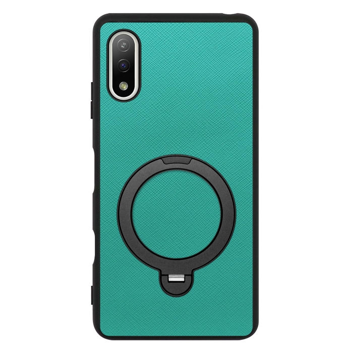[ LOOF CASUAL MAG-RING Series ] Xperia Ace II SO-41B aceⅡ ace2 スマホケース 背面 ケース カバー ハードケース マグネット内蔵の薄型多機能リング付 スタンド [ Xperia Ace Ⅱ ]
