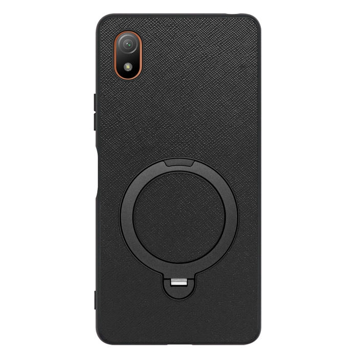 [ LOOF CASUAL MAG-RING Series ] Xperia Ace III SO-53C / SOG08 aceⅢ ace3 スマホケース 背面 ケース カバー ハードケース マグネット内蔵の薄型多機能リング付 スタンド [ Xperia Ace III ]
