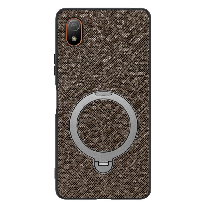 [ LOOF CASUAL MAG-RING Series ] Xperia Ace III SO-53C / SOG08 aceⅢ ace3 スマホケース 背面 ケース カバー ハードケース マグネット内蔵の薄型多機能リング付 スタンド [ Xperia Ace III ]