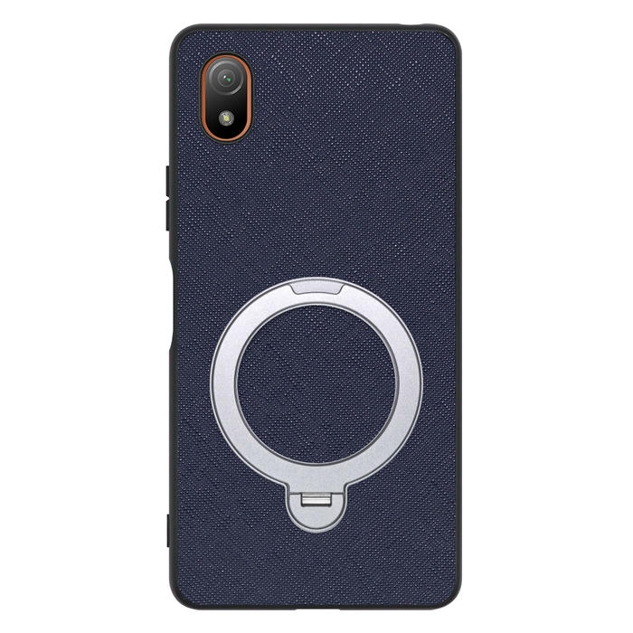 [ LOOF CASUAL MAG-RING Series ] Xperia Ace III SO-53C / SOG08 aceⅢ ace3 スマホケース 背面 ケース カバー ハードケース マグネット内蔵の薄型多機能リング付 スタンド [ Xperia Ace III ]