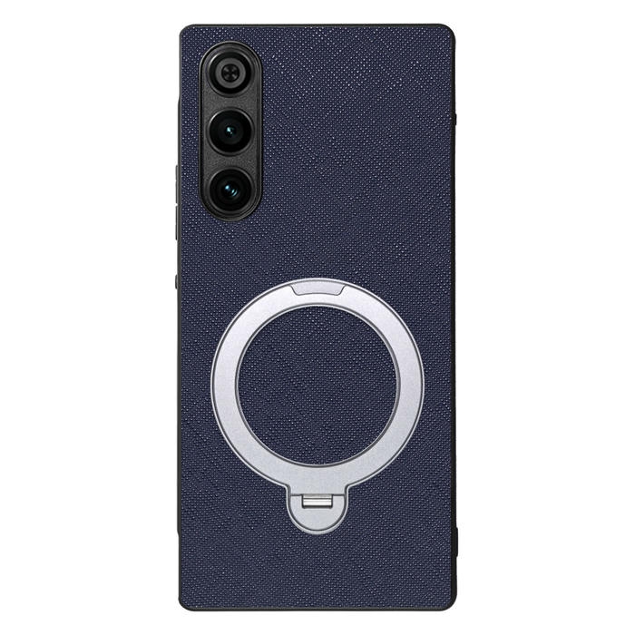 [ LOOF CASUAL MAG-RING Series ] REDMAGIC 11 Pro NX809J ZTE nubia スマホケース 背面 ケース カバー ハードケース マグネット内蔵の薄型多機能リング付 スタンド [ REDMAGIC 11 Pro ]