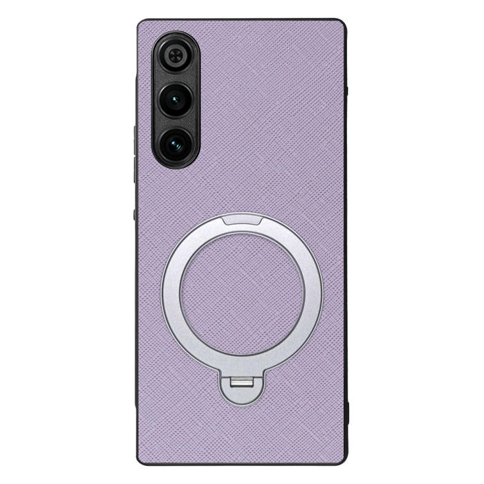 [ LOOF CASUAL MAG-RING Series ] REDMAGIC 11 Pro NX809J ZTE nubia スマホケース 背面 ケース カバー ハードケース マグネット内蔵の薄型多機能リング付 スタンド [ REDMAGIC 11 Pro ]