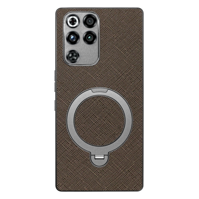 [ LOOF CASUAL MAG-RING Series ] REDMAGIC 11 Pro NX809J ZTE nubia スマホケース 背面 ケース カバー ハードケース マグネット内蔵の薄型多機能リング付 スタンド [ REDMAGIC 11 Pro ]