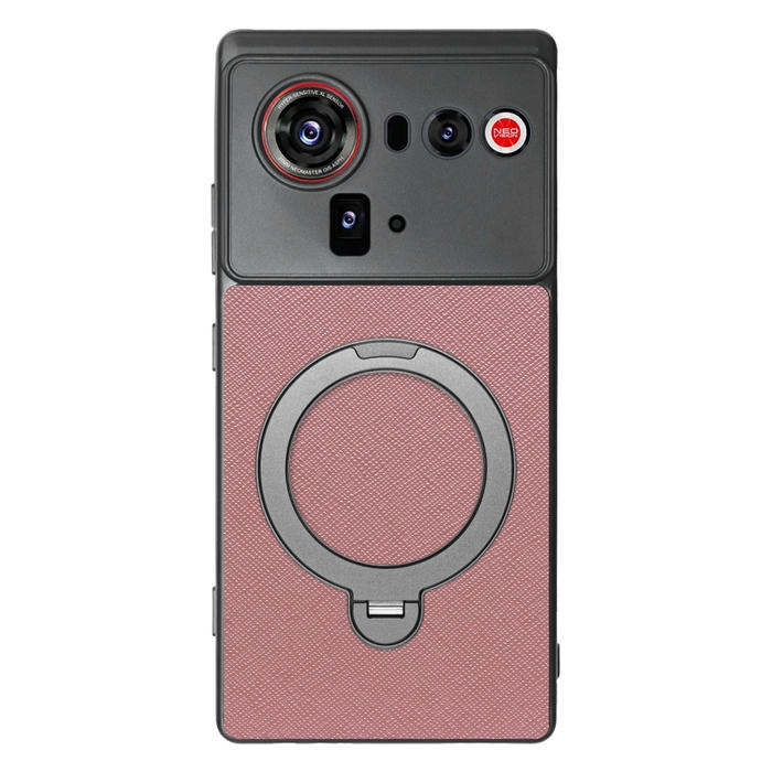[ LOOF CASUAL MAG-RING Series ] nubia Z80 Ultra NX741J スマホケース 背面 ケース カバー ハードケース マグネット内蔵の薄型多機能リング付 スタンド [ nubia Z80 Ultra ]