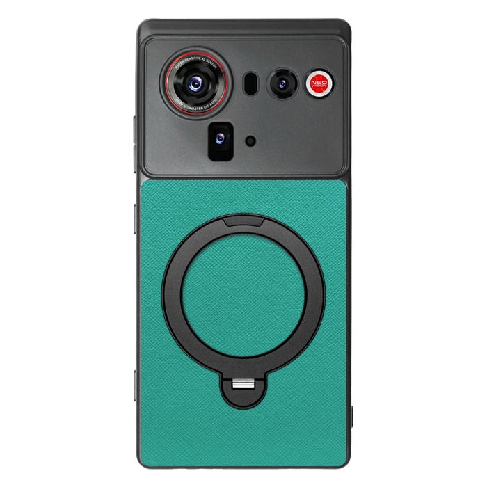 [ LOOF CASUAL MAG-RING Series ] nubia Z80 Ultra NX741J スマホケース 背面 ケース カバー ハードケース マグネット内蔵の薄型多機能リング付 スタンド [ nubia Z80 Ultra ]