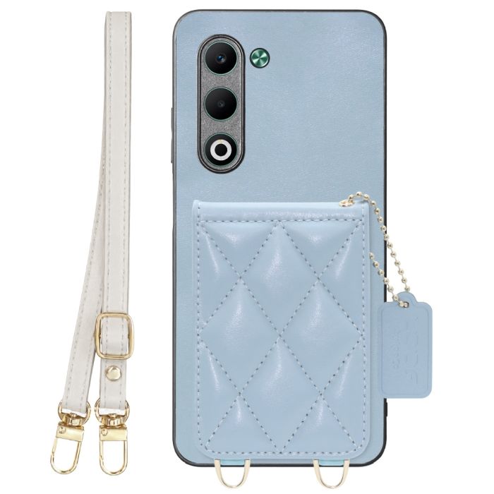 [ LOOF SWEET-SHELL SHOULDER  ] OPPO A5 5G オッポ CPH2735 スマホケース キルティング加工のカードケース付き ロングストラップ付き マグネット内蔵 カード収納 本革 [ OPPO A5 5G ]