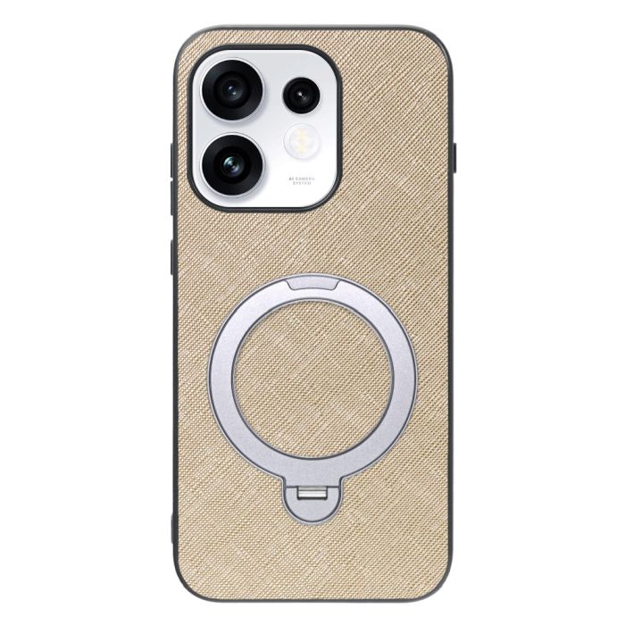 [ LOOF CASUAL MAG-RING Series ] OPPO Reno16 5G CPH2865 スマホケース 背面 ケース カバー ハードケース マグネット内蔵の薄型多機能リング付 スタンド [ OPPO Reno16 5G ]
