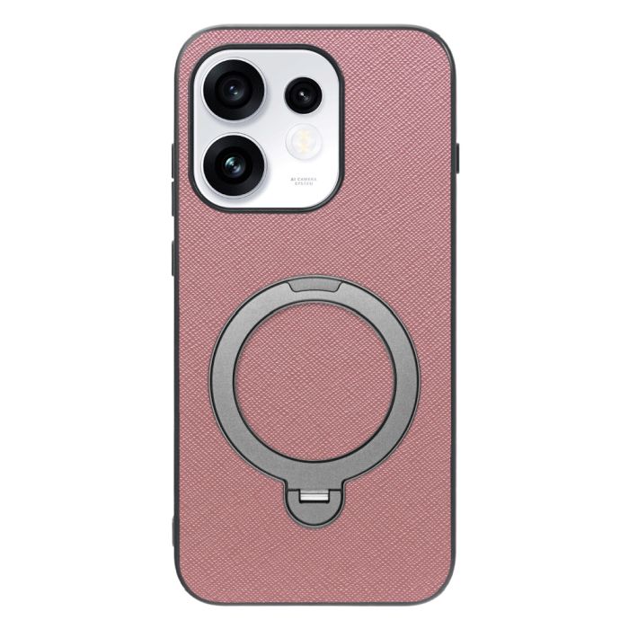 [ LOOF CASUAL MAG-RING Series ] OPPO Reno16 5G CPH2865 スマホケース 背面 ケース カバー ハードケース マグネット内蔵の薄型多機能リング付 スタンド [ OPPO Reno16 5G ]
