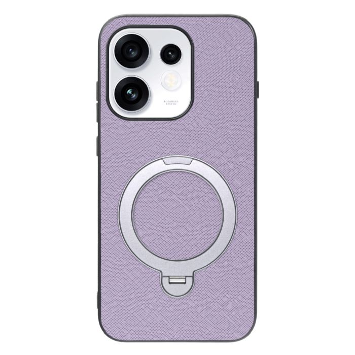 [ LOOF CASUAL MAG-RING Series ] OPPO Reno16 5G CPH2865 スマホケース 背面 ケース カバー ハードケース マグネット内蔵の薄型多機能リング付 スタンド [ OPPO Reno16 5G ]