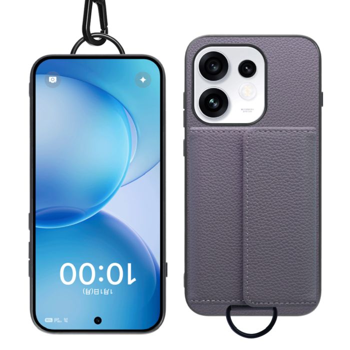 [ LOOF WALLET-SHELL ] OPPO Reno16 5G CPH2865  ケース カバー スマホケース ショルダー スマホショルダー 本革 背面収納 財布 カード入れ [ OPPO Reno16 5G ]