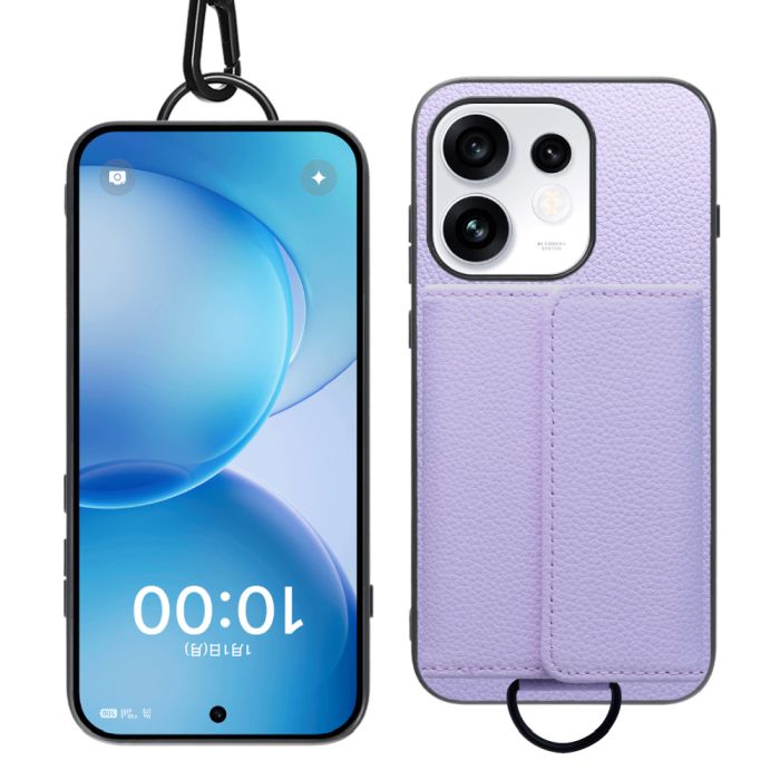 [ LOOF WALLET-SHELL ] OPPO Reno16 5G CPH2865  ケース カバー スマホケース ショルダー スマホショルダー 本革 背面収納 財布 カード入れ [ OPPO Reno16 5G ]