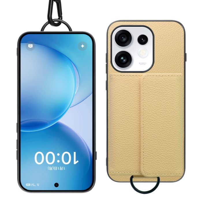 [ LOOF WALLET-SHELL ] OPPO Reno16 5G CPH2865  ケース カバー スマホケース ショルダー スマホショルダー 本革 背面収納 財布 カード入れ [ OPPO Reno16 5G ]