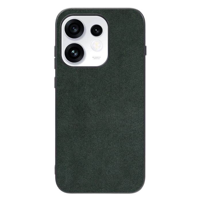 [ LOOF ALCANTARA-SHELL ] OPPO Reno16 5G CPH2865 ケース カバー スマホケース アルカンターラ シンプル ストラップホール [ OPPO Reno16 5G ]