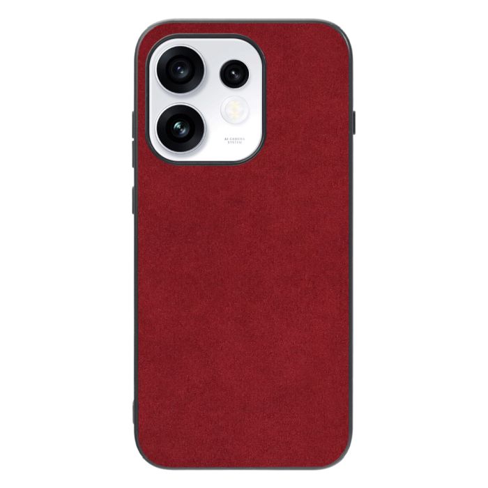 [ LOOF ALCANTARA-SHELL ] OPPO Reno16 5G CPH2865 ケース カバー スマホケース アルカンターラ シンプル ストラップホール [ OPPO Reno16 5G ]