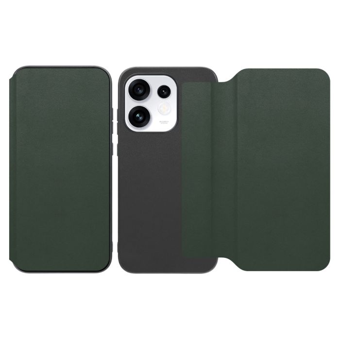 [ LOOF SLIM-FIT ] OPPO Reno16 5G CPH2865 スマホケース 背面 ケース カバー 手帳型 ハードケース カード収納 ポケットあり/なし マグネットなし ストラップホール [ OPPO Reno16 5G ]