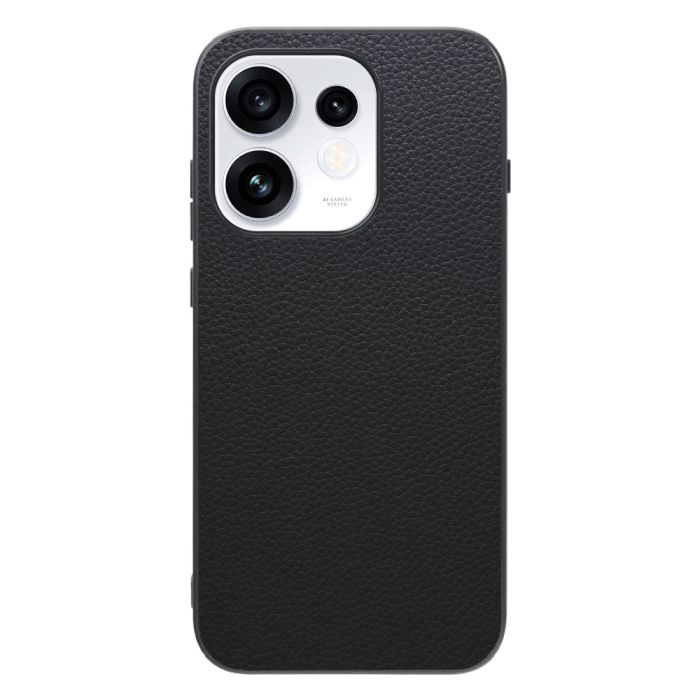[ LOOF LUXURY-SHELL ] OPPO Reno16 5G CPH2865 スマホケース 背面 ケース カバー ハードケース 本革 ストラップホール [ OPPO Reno16 5G ]