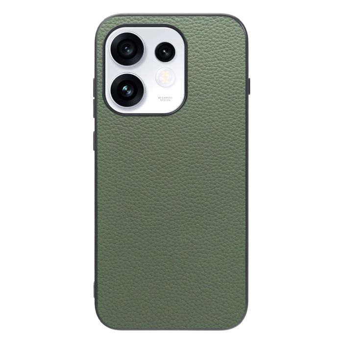 [ LOOF LUXURY-SHELL ] OPPO Reno16 5G CPH2865 スマホケース 背面 ケース カバー ハードケース 本革 ストラップホール [ OPPO Reno16 5G ]