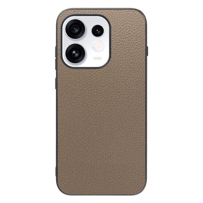 [ LOOF LUXURY-SHELL ] OPPO Reno16 5G CPH2865 スマホケース 背面 ケース カバー ハードケース 本革 ストラップホール [ OPPO Reno16 5G ]