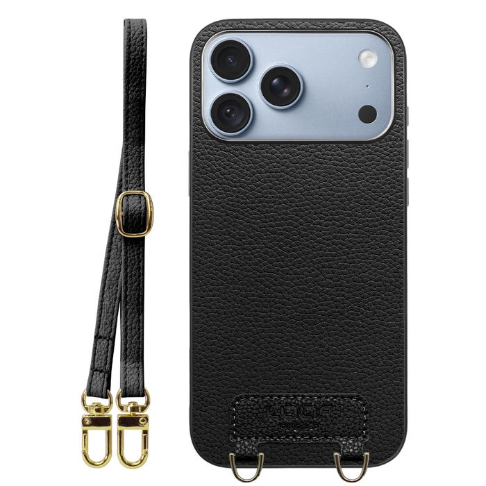 [ LOOF LUXURY-SHELL SHOULDER ] iPhone 18 Pro Max iPhone18 Pro Max アイフォン18 プロ マックス ショルダーストラップ付き シンプルでスマート 本革 シェル型ケース ショルダー ストラップ スマホショルダー [ iPhone 18 Pro Max ]