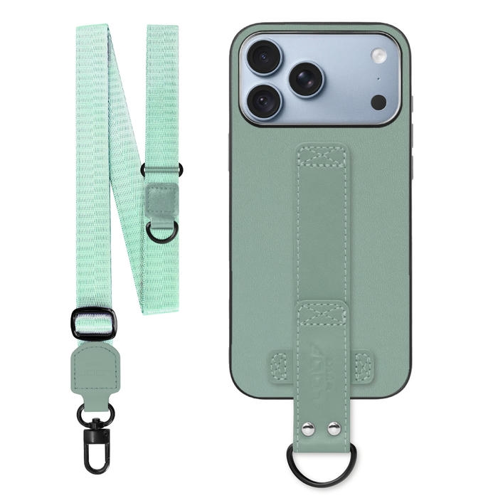 [ LOOF STRAP-SHELL (ロング+ Ver.) ] iPhone 18 Pro Max iPhone18 Pro Max アイフォン18 プロ マックス スマホケース 背面 ケース カバー ハードケース ショルダーベルト  本革 [ iPhone 18 Pro Max ]