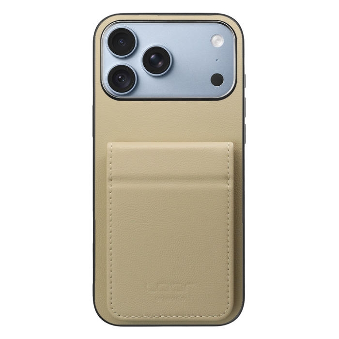 [ LOOF BASIC-SHELL SLIM CARD 2カード ] iPhone 18 Pro Max iPhone18 Pro Max アイフォン18 プロ マックス ケース 背面 カード収納 カード入れ カードポケット カバー スマホケース 薄型 大容量 本革 [ iPhone 18 Pro Max ]