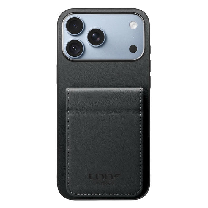 [ LOOF BASIC-SHELL SLIM CARD 2カード ] iPhone 18 Pro Max iPhone18 Pro Max アイフォン18 プロ マックス ケース 背面 カード収納 カード入れ カードポケット カバー スマホケース 薄型 大容量 本革 [ iPhone 18 Pro Max ]