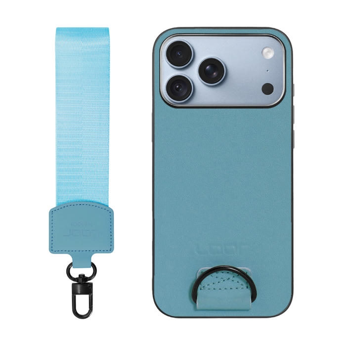 [ LOOF STRAP-SHELL (ショートVer.) ] iPhone 18 Pro Max iPhone18 Pro Max アイフォン18 プロ マックス スマホケース 背面 ケース カバー ハードケース ハンドストラップ  本革 [ iPhone 18 Pro Max ]
