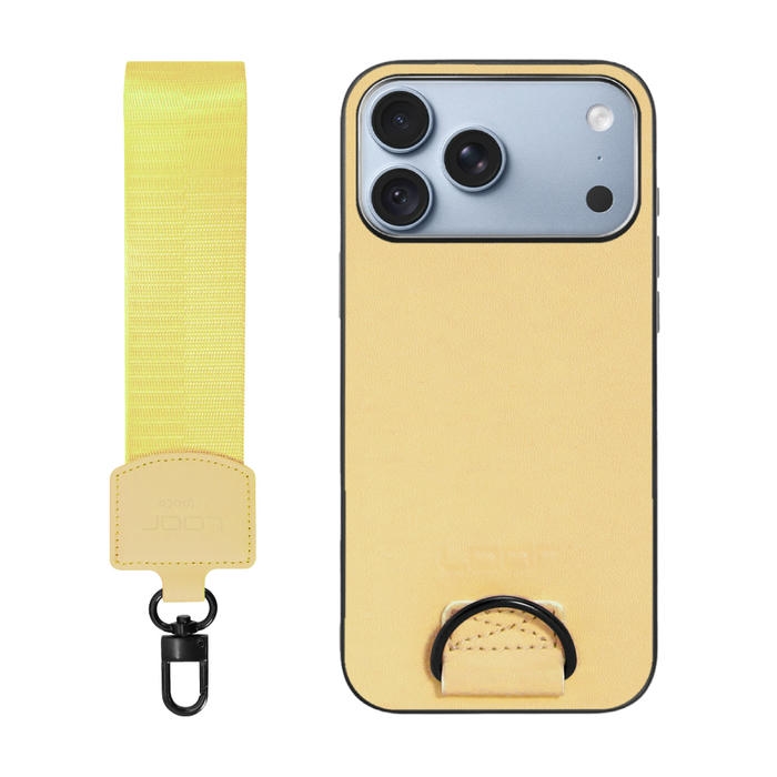 [ LOOF STRAP-SHELL (ショートVer.) ] iPhone 18 Pro Max iPhone18 Pro Max アイフォン18 プロ マックス スマホケース 背面 ケース カバー ハードケース ハンドストラップ  本革 [ iPhone 18 Pro Max ]