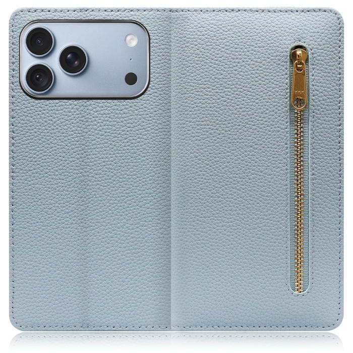 [ LOOF POCKET ] iPhone 18 Pro Max iPhone18 Pro Max アイフォン18 プロ マックス スマホケース ケース カバー 手帳型ケース カード収納 本革 マグネットなし ベルトなし ポケット ファスナー [ iPhone 18 Pro Max ]