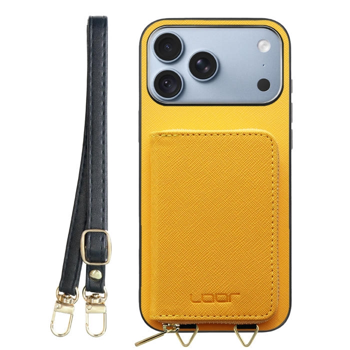 [ LOOF CASUAL-SHELL POUCH ] iPhone 18 Pro Max iPhone18 Pro Max アイフォン18 プロ マックス ケース ショルダー スマホショルダー 背面 収納 ポーチ付き カバー スマホケース ストラップ レザー [ iPhone 18 Pro Max ]