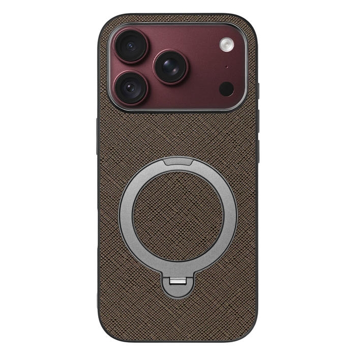 [ LOOF CASUAL MAG-RING Series ] iPhone 18 Pro iPhone18 Pro アイフォン18 プロ スマホケース 背面 ケース カバー ハードケース マグネット内蔵の薄型多機能リング付 スタンド [ iPhone 18 Pro ]