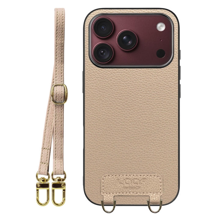 [ LOOF LUXURY-SHELL SHOULDER ] iPhone 18 Pro iPhone18 Pro アイフォン18 プロ ショルダーストラップ付き シンプルでスマート 本革 シェル型ケース ショルダー ストラップ スマホショルダー [ iPhone 18 Pro ]