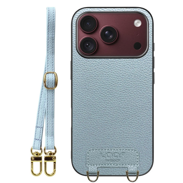 [ LOOF LUXURY-SHELL SHOULDER ] iPhone 18 Pro iPhone18 Pro アイフォン18 プロ ショルダーストラップ付き シンプルでスマート 本革 シェル型ケース ショルダー ストラップ スマホショルダー [ iPhone 18 Pro ]