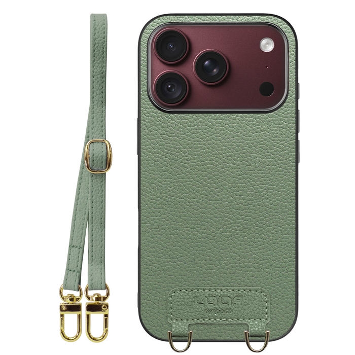 [ LOOF LUXURY-SHELL SHOULDER ] iPhone 18 Pro iPhone18 Pro アイフォン18 プロ ショルダーストラップ付き シンプルでスマート 本革 シェル型ケース ショルダー ストラップ スマホショルダー [ iPhone 18 Pro ]