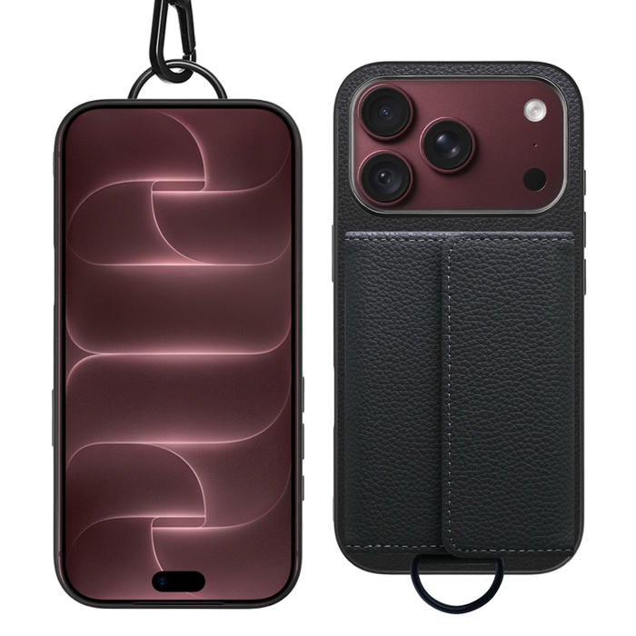 [ LOOF WALLET-SHELL ] iPhone 18 Pro iPhone18 Pro アイフォン18 プロ  ケース カバー スマホケース ショルダー スマホショルダー 本革 背面収納 財布 カード入れ [ iPhone 18 Pro ]