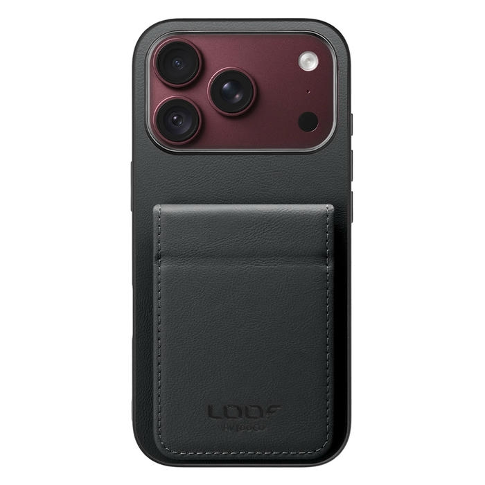 [ LOOF BASIC-SHELL SLIM CARD 2カード ] iPhone 18 Pro iPhone18 Pro アイフォン18 プロ ケース 背面 カード収納 カード入れ カードポケット カバー スマホケース 薄型 大容量 本革 [ iPhone 18 Pro ]