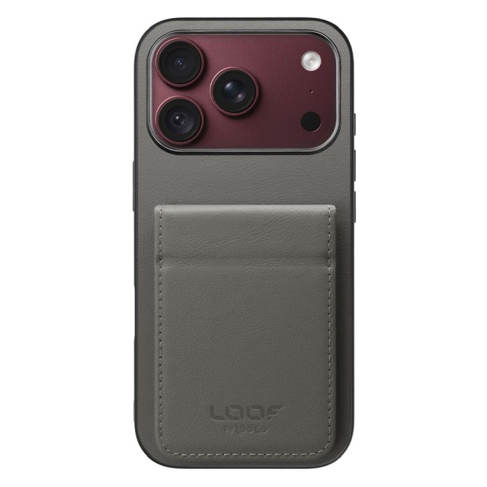 [ LOOF BASIC-SHELL SLIM CARD 2カード ] iPhone 18 Pro iPhone18 Pro アイフォン18 プロ ケース 背面 カード収納 カード入れ カードポケット カバー スマホケース 薄型 大容量 本革 [ iPhone 18 Pro ]