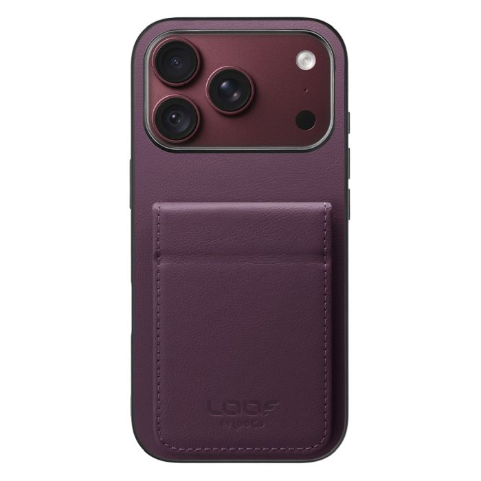 [ LOOF BASIC-SHELL SLIM CARD 2カード ] iPhone 18 Pro iPhone18 Pro アイフォン18 プロ ケース 背面 カード収納 カード入れ カードポケット カバー スマホケース 薄型 大容量 本革 [ iPhone 18 Pro ]