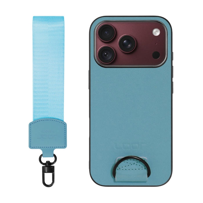 [ LOOF STRAP-SHELL (ショートVer.) ] iPhone 18 Pro iPhone18 Pro アイフォン18 プロ スマホケース 背面 ケース カバー ハードケース ハンドストラップ  本革 [ iPhone 18 Pro ]
