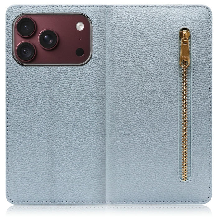 [ LOOF POCKET ] iPhone 18 Pro iPhone18 Pro アイフォン18 プロ スマホケース ケース カバー 手帳型ケース カード収納 本革 マグネットなし ベルトなし ポケット ファスナー [ iPhone 18 Pro ]