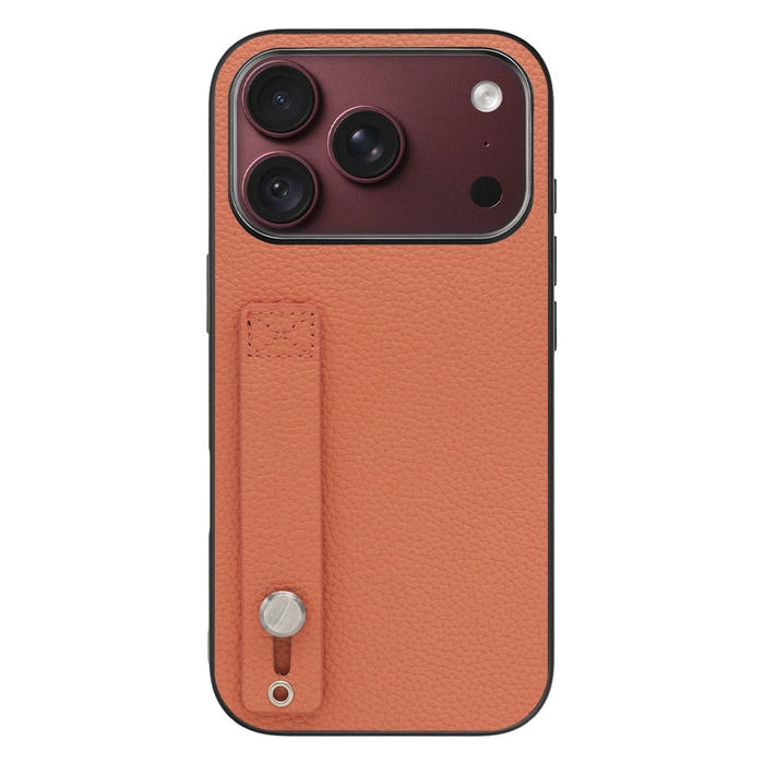 [ LOOF HOLD-SHELL ] iPhone 18 Pro iPhone18 Pro アイフォン18 プロ スマホケース 背面 ケース カバー ハードケース 背面ベルト 本革 ストラップホール [ iPhone 18 Pro ]
