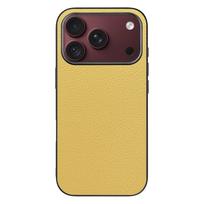 [ LOOF LUXURY-SHELL ] iPhone 18 Pro iPhone18 Pro アイフォン18 プロ スマホケース 背面 ケース カバー ハードケース 本革 ストラップホール [ iPhone 18 Pro ]