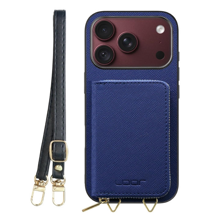 [ LOOF CASUAL-SHELL POUCH ] iPhone 18 Pro iPhone18 Pro アイフォン18 プロ ケース ショルダー スマホショルダー 背面 収納 ポーチ付き カバー スマホケース ストラップ レザー [ iPhone 18 Pro ]