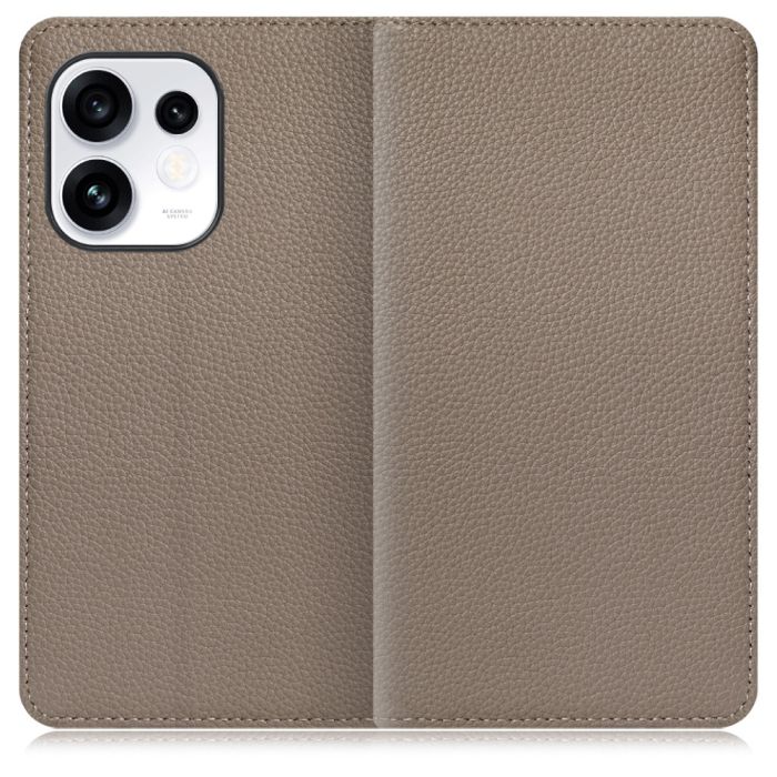 [ LOOF BOOK ] OPPO Reno16 5G CPH2865 スマホケース ケース カバー 手帳型ケース カード収納 本革 マグネットなし ベルトなし [ OPPO Reno16 5G ]