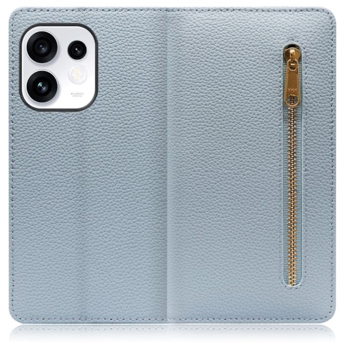 [ LOOF POCKET ] OPPO Reno16 5G CPH2865 スマホケース ケース カバー 手帳型ケース カード収納 本革 マグネットなし ベルトなし ポケット ファスナー [ OPPO Reno16 5G ]