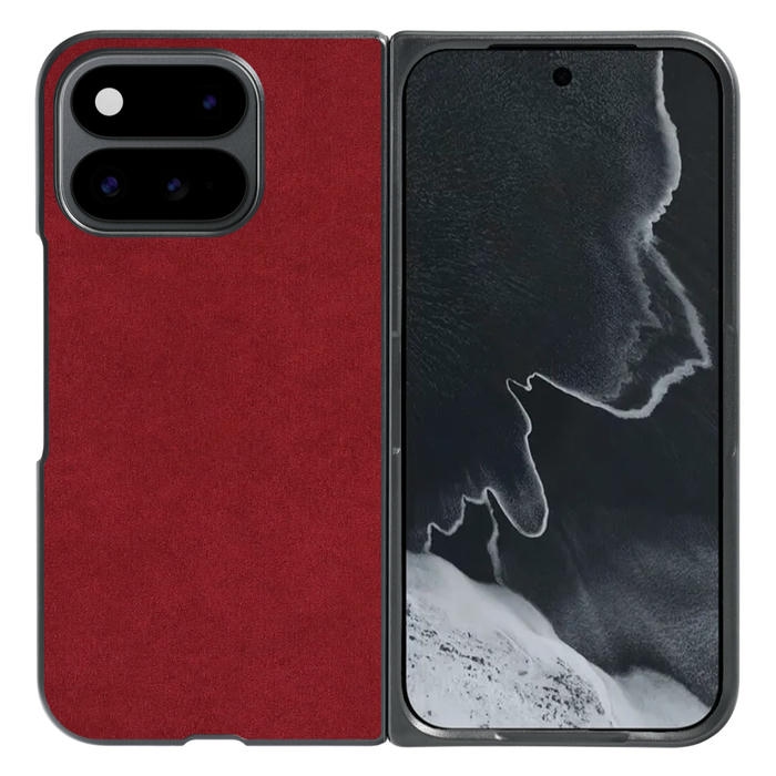 [ LOOF ALCANTARA-SHELL ] Google Pixel 11 Pro Fold  ケース カバー スマホケース アルカンターラ シンプル [ Google Pixel 11 Pro Fold ]
